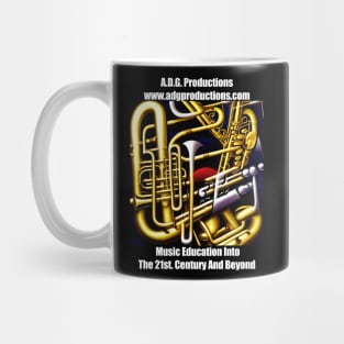 Abstract Image Of Brass Insturments. Mug